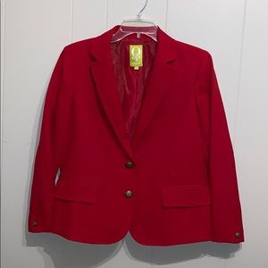 Red Dress Jacket / Blazer